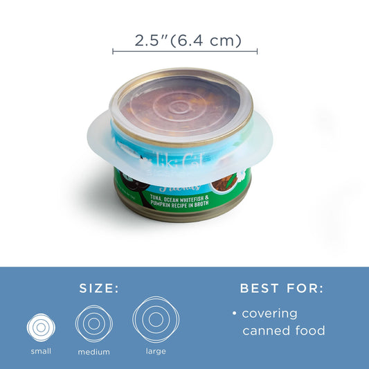 Pet Wet Food Stretch Lids