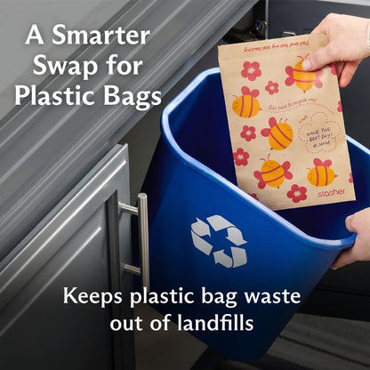 Recyclable Paper Sandwich Bags 50ct