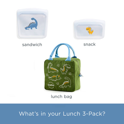 Kid's Lunch Bag 3-Pack