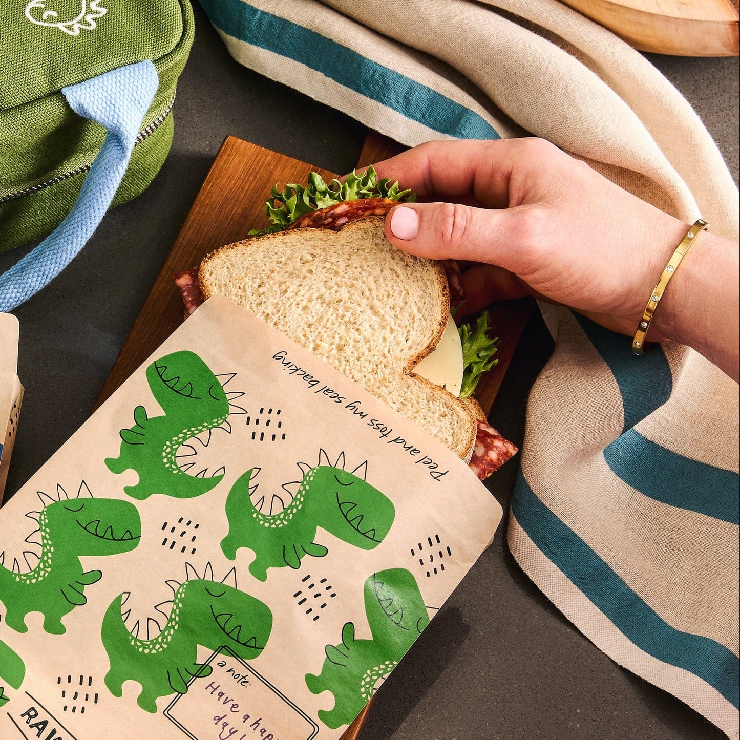 Recyclable Paper Sandwich Bags 50ct