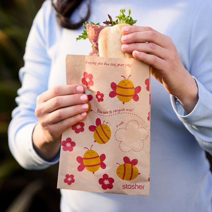 Recyclable Paper Sandwich Bags 50ct