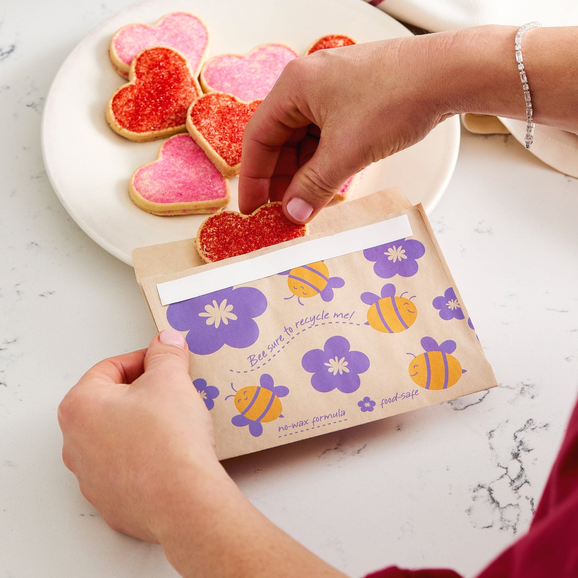 Recyclable Paper Snack Bags 50ct