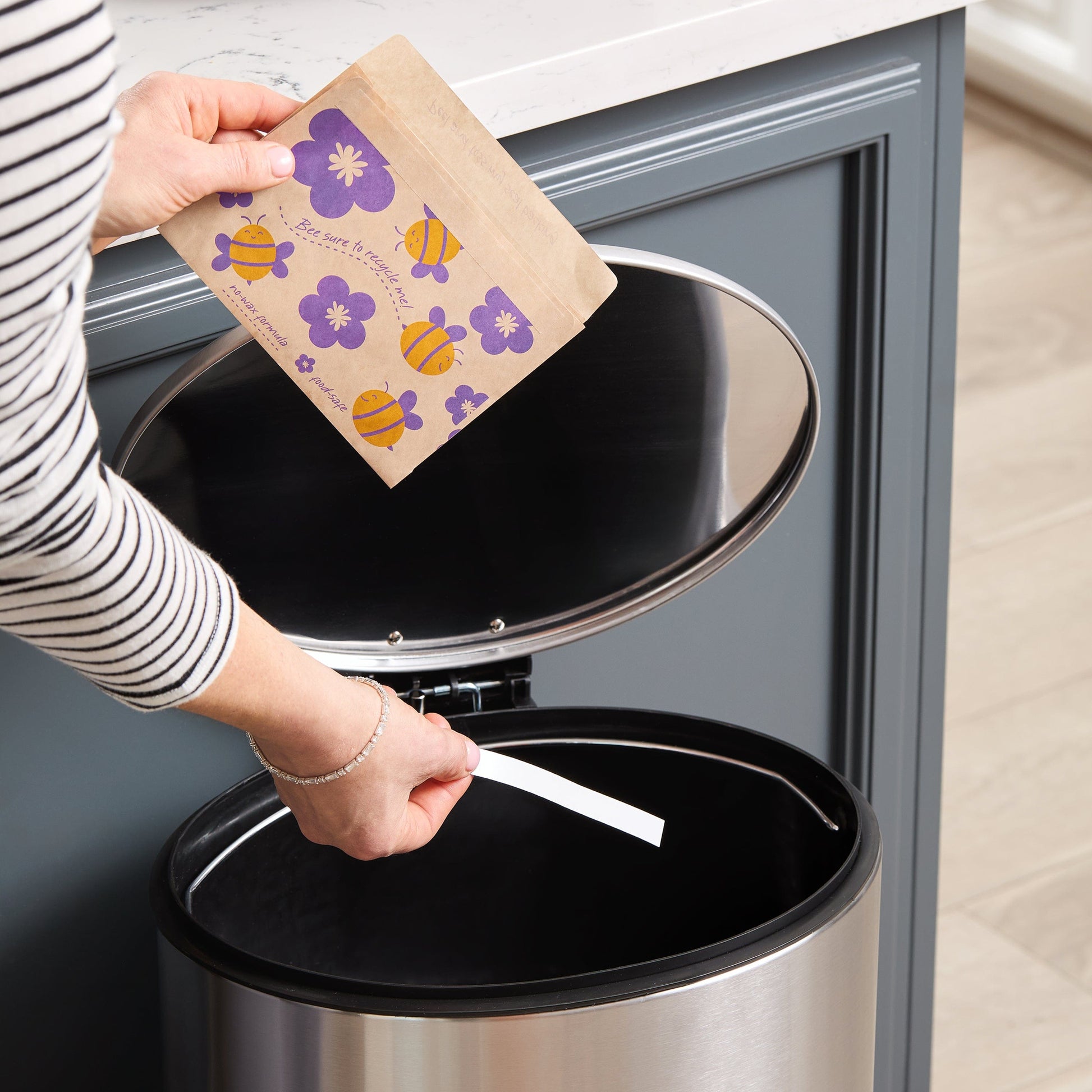 Recyclable Paper Snack Bags 50ct