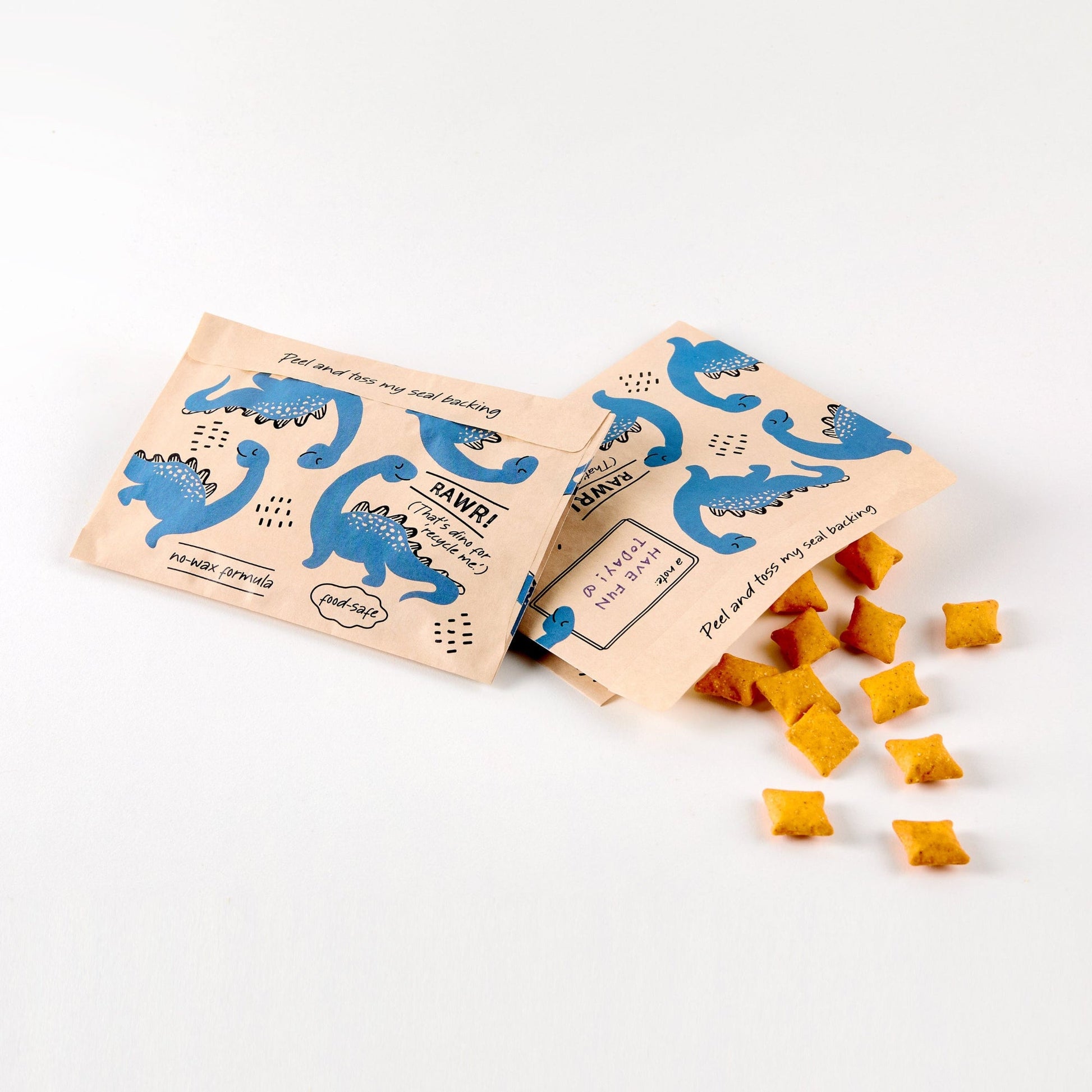 Recyclable Paper Snack Bags 50ct