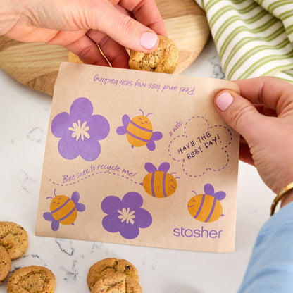 Recyclable Paper Snack Bags 50ct