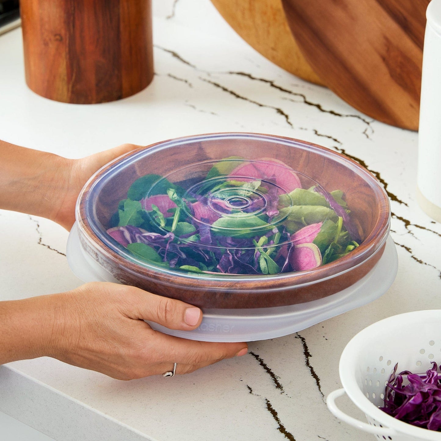 Large Circle Stretch Lids 3-Pack