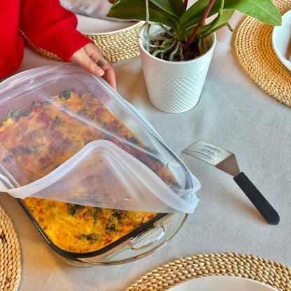 Rectangle Stretch Lids 2-Pack